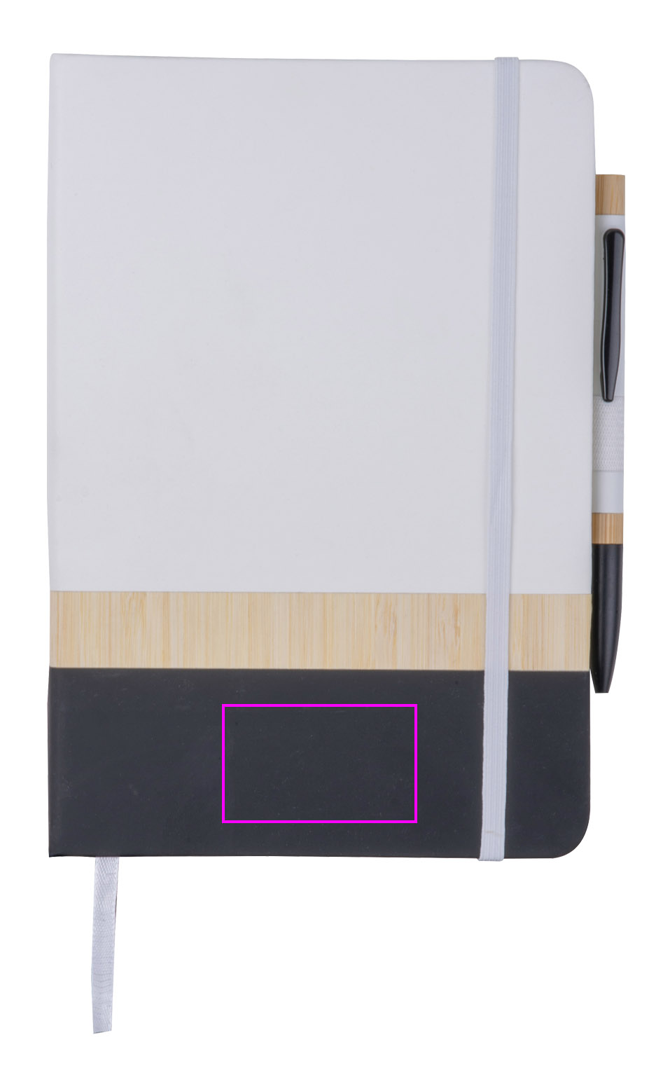 A5 Notebook with Pen made of Recycled Materials AVA