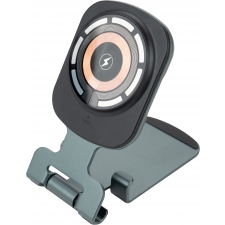 Phone holder with wireless charger 