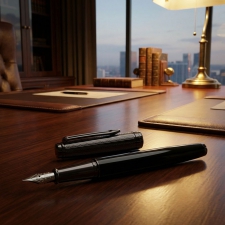 Metal fountain pen ODETTE Pierre Cardin