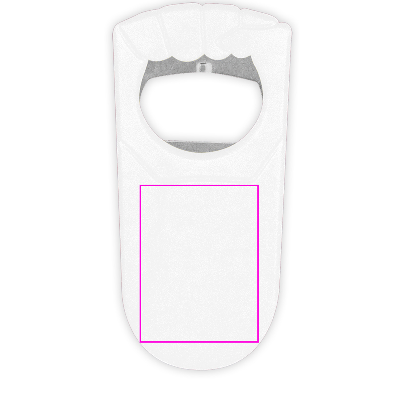 Plastic bottle opener UGO