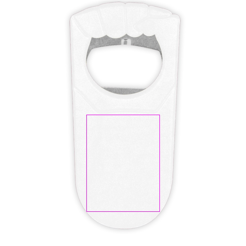Plastic bottle opener UGO