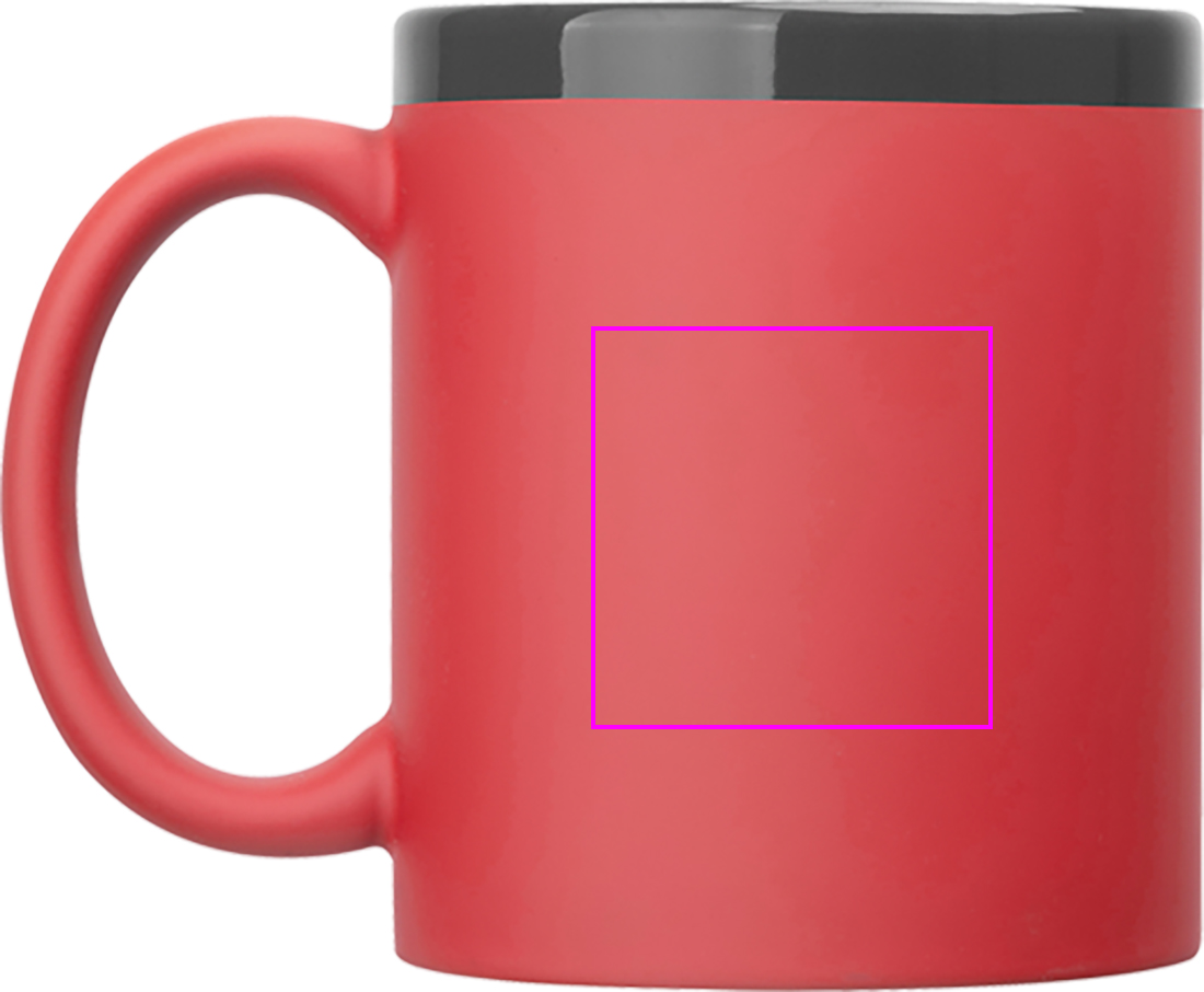 Ceramic soft-touch mug 300 ml RONALD