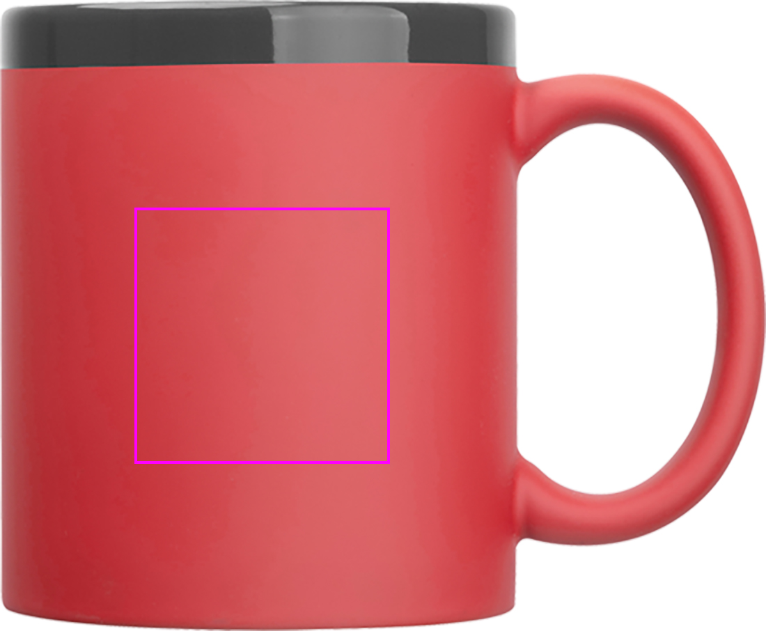 Ceramic soft-touch mug 300 ml RONALD