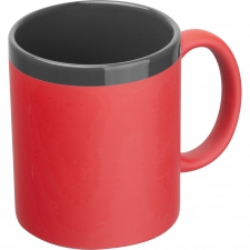 Ceramic soft-touch mug 300 ml RONALD