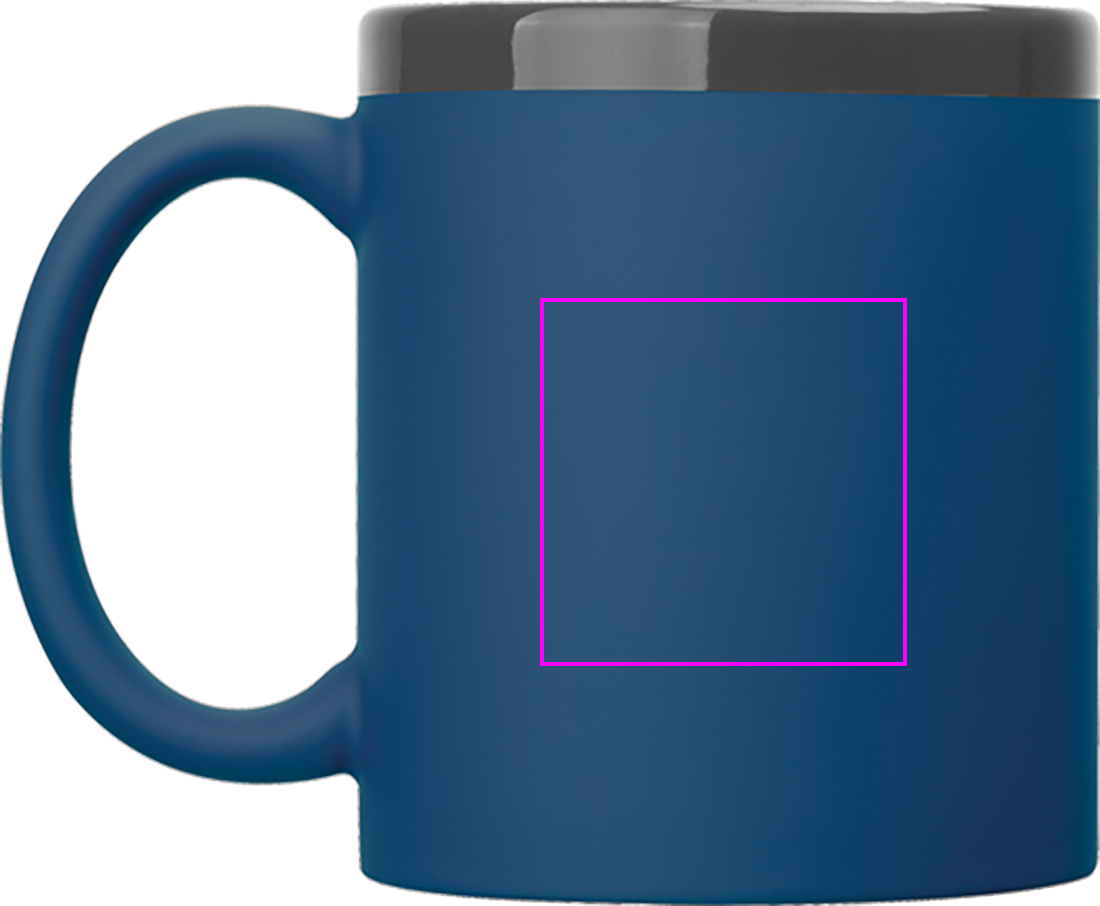 Ceramic soft-touch mug 300 ml RONALD