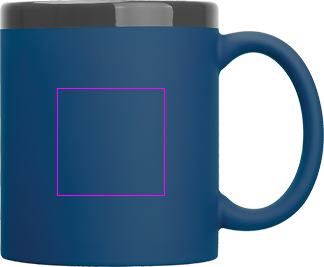 Ceramic soft-touch mug 300 ml RONALD