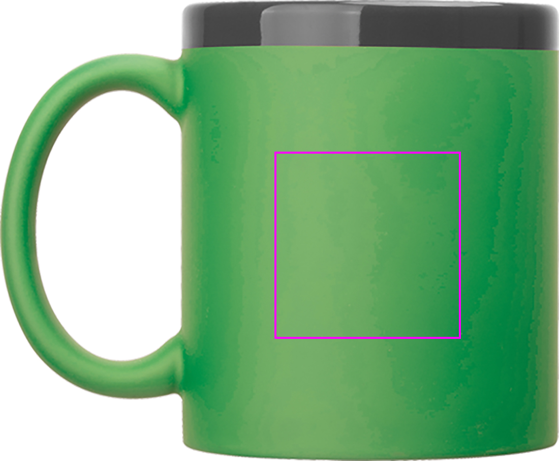 Ceramic soft-touch mug 300 ml RONALD