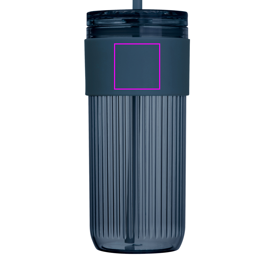 Straw cup 660 ml SOLEDAD