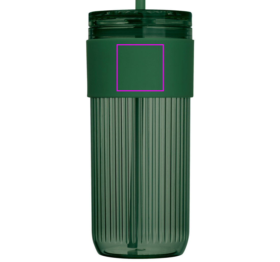 Straw cup 660 ml SOLEDAD