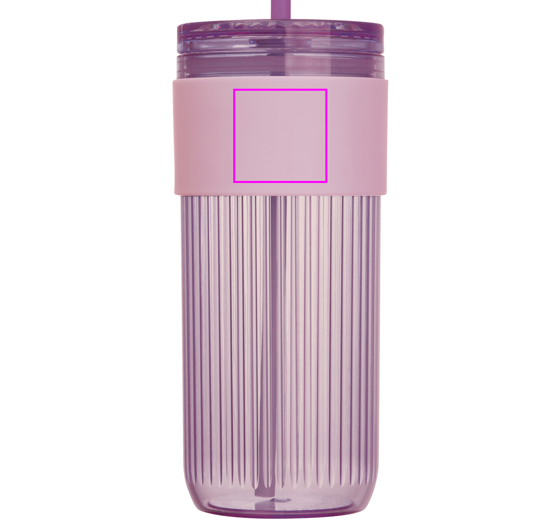 Straw cup 660 ml SOLEDAD
