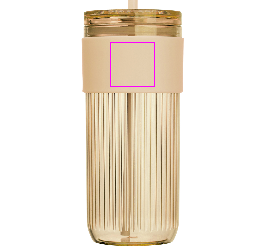 Straw cup 660 ml SOLEDAD