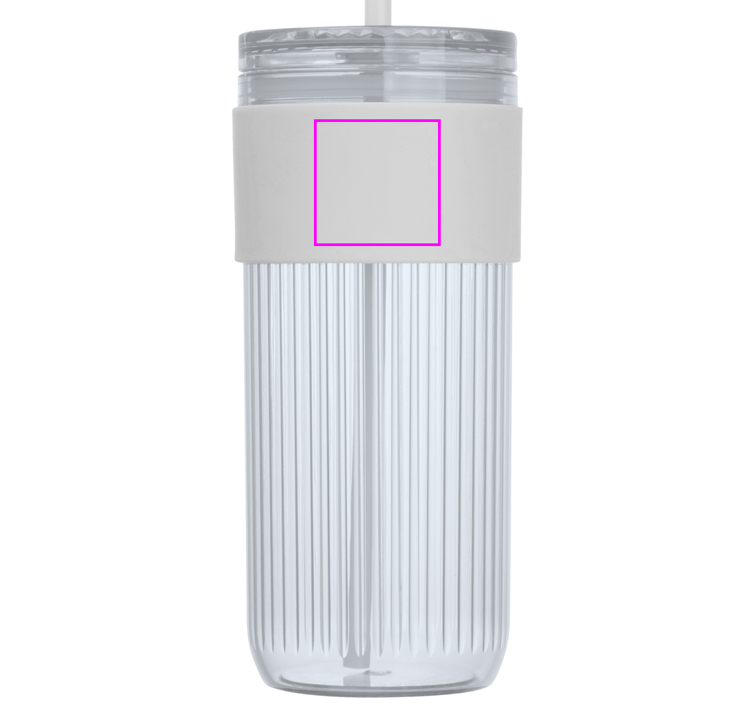 Straw cup 660 ml SOLEDAD