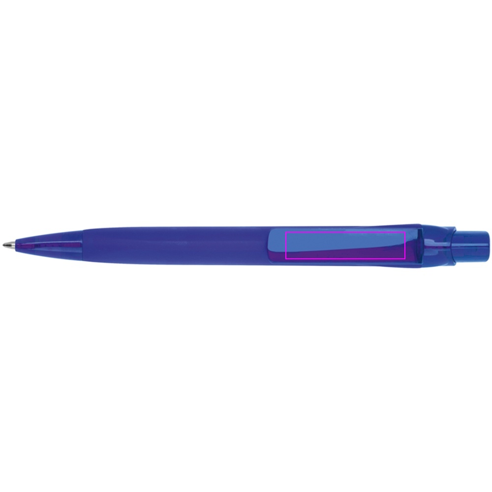Soft-touch plastic pen ORLANDO