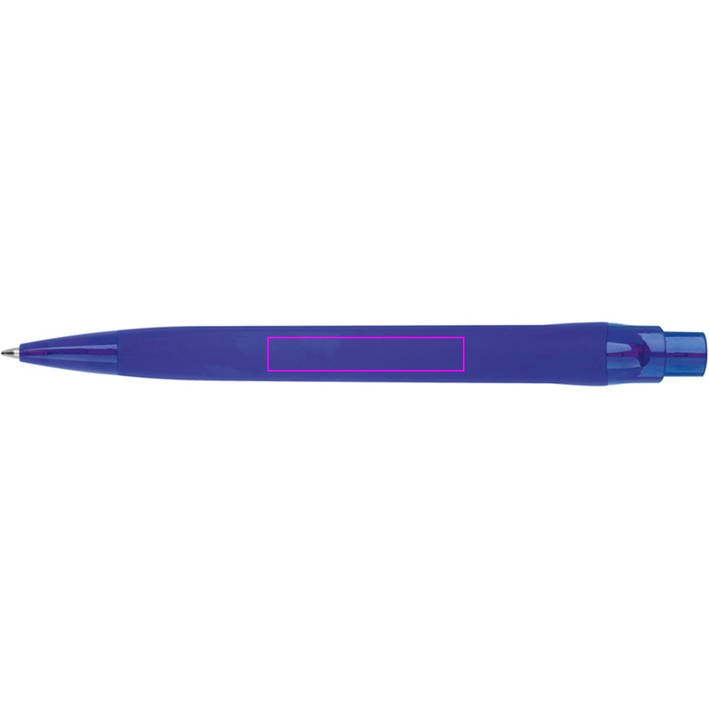 Soft-touch plastic pen ORLANDO
