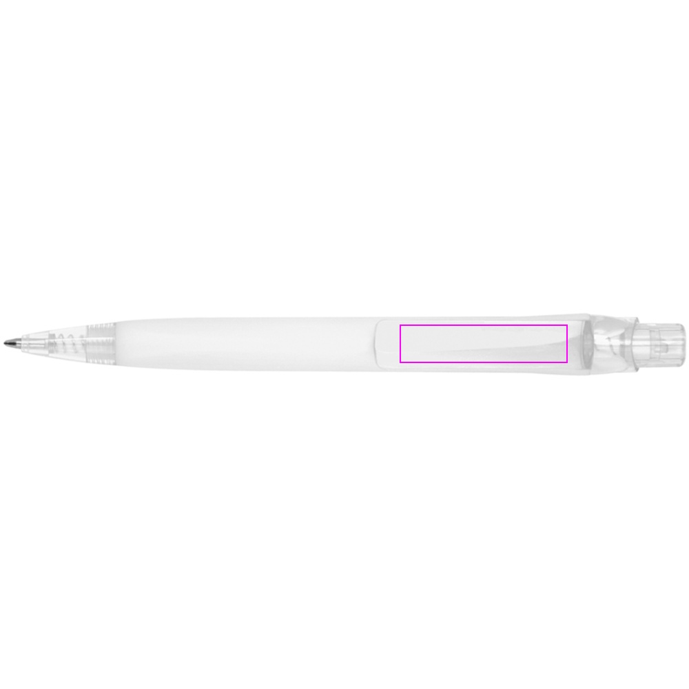 Soft-touch plastic pen ORLANDO