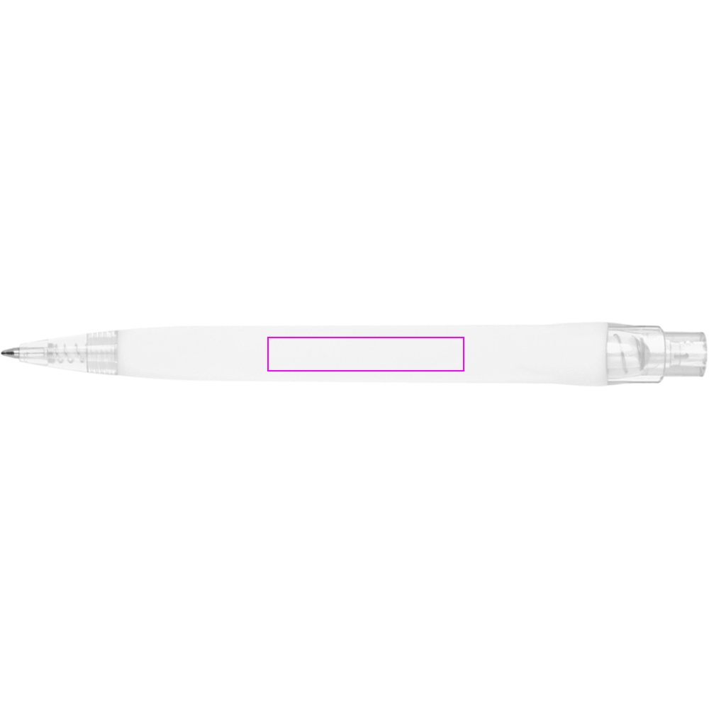 Soft-touch plastic pen ORLANDO