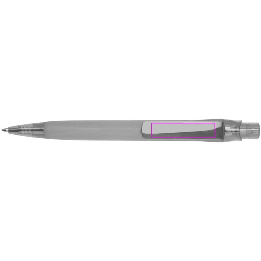 Soft-touch plastic pen ORLANDO