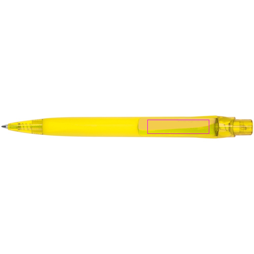 Soft-touch plastic pen ORLANDO
