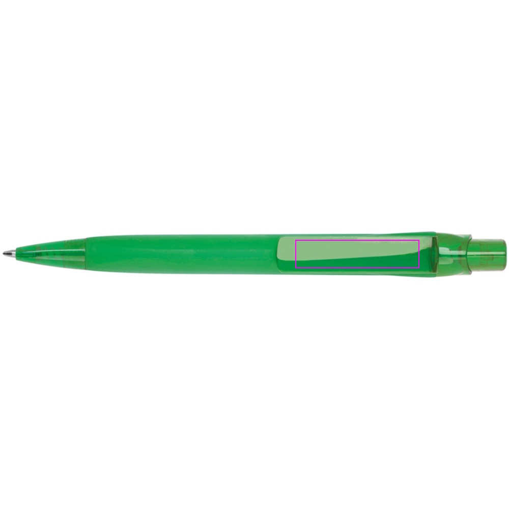 Soft-touch plastic pen ORLANDO