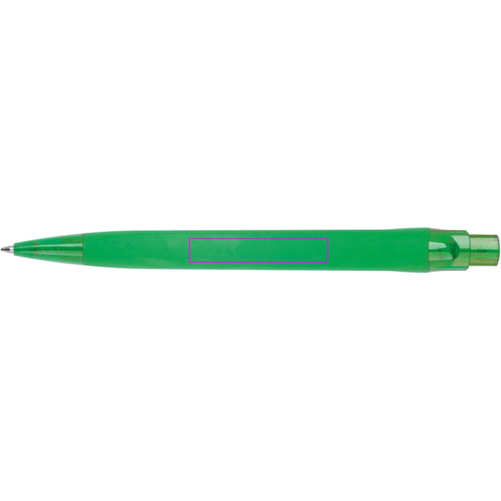 Soft-touch plastic pen ORLANDO
