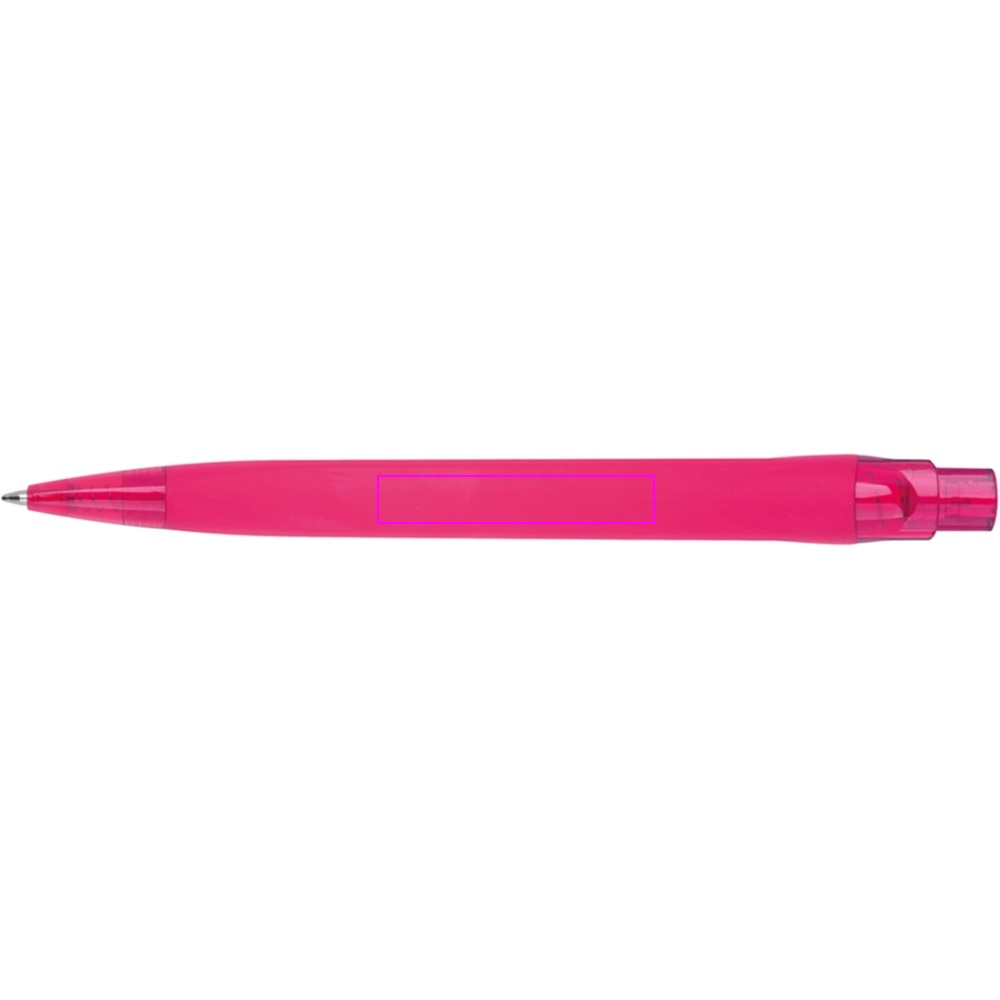 Soft-touch plastic pen ORLANDO