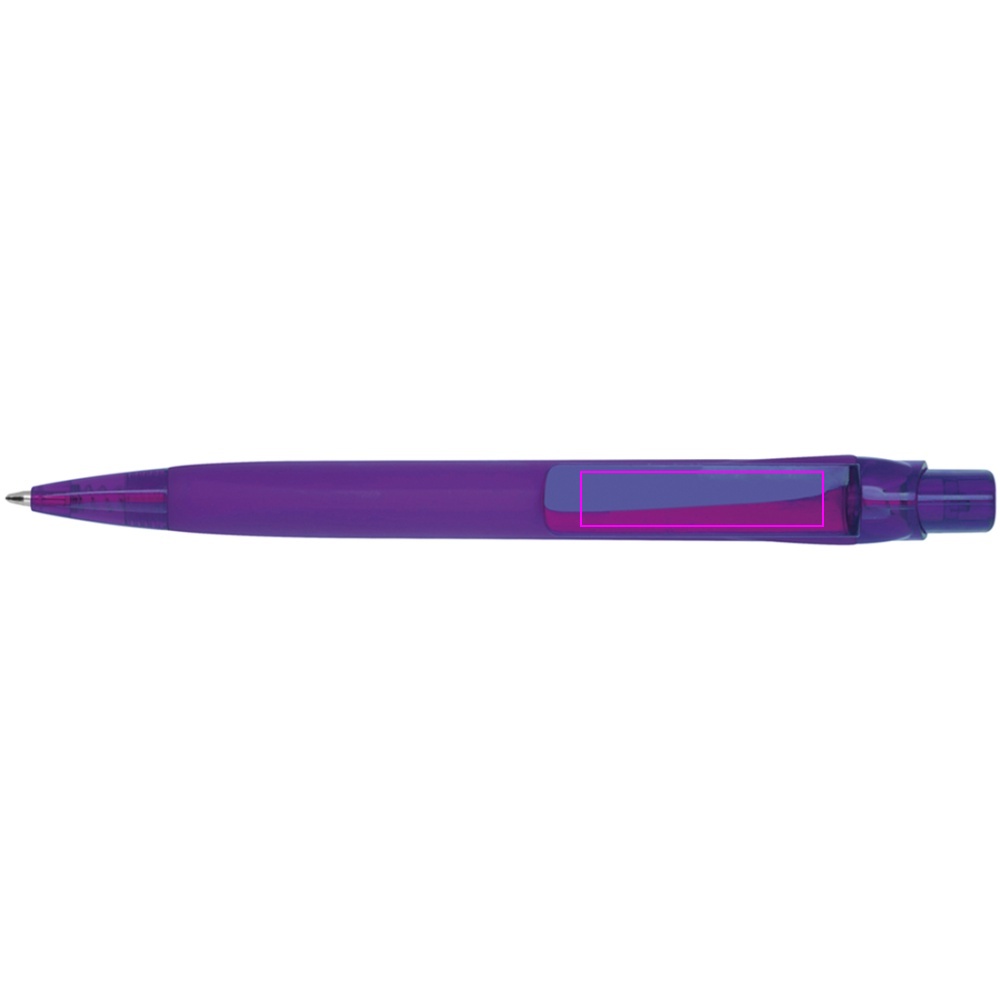 Soft-touch plastic pen ORLANDO