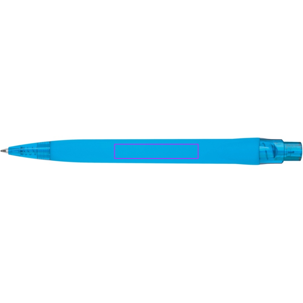 Soft-touch plastic pen ORLANDO