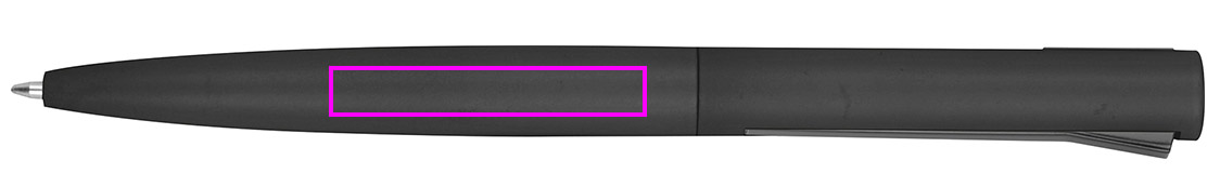 Semi-gel pen made of recycled aluminum WIEBKE