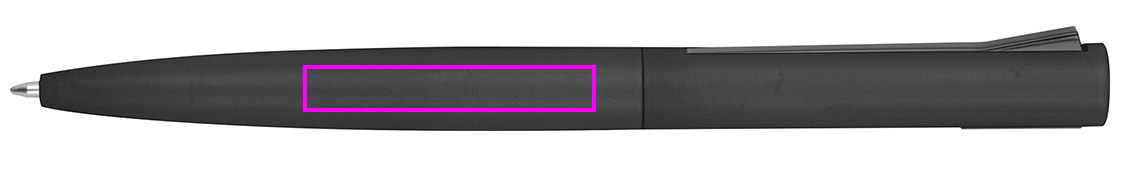 Semi-gel pen made of recycled aluminum WIEBKE