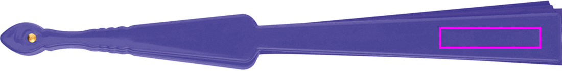 Plastic fan SALOMEA
