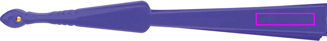 Plastic fan SALOMEA