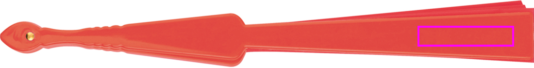 Plastic fan SALOMEA