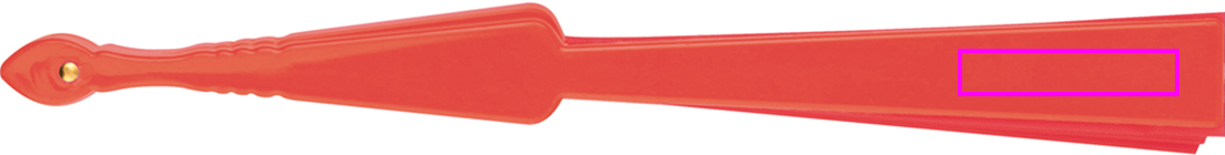 Plastic fan SALOMEA