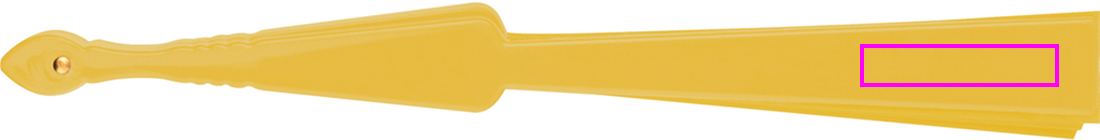 Plastic fan SALOMEA