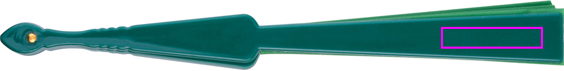 Plastic fan SALOMEA