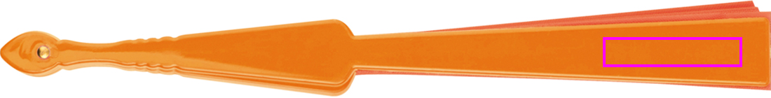 Plastic fan SALOMEA