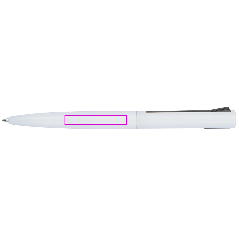 Semi-gel pen made of recycled aluminum WIEBKE