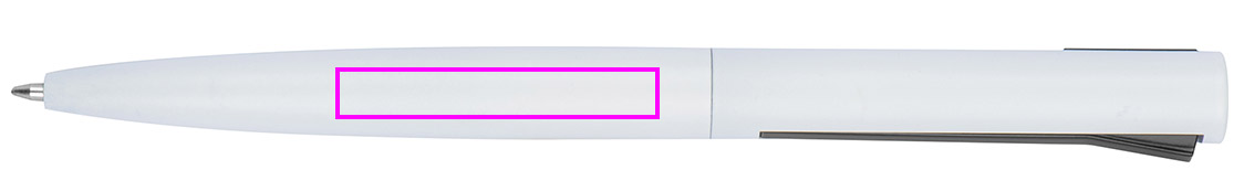 Semi-gel pen made of recycled aluminum WIEBKE