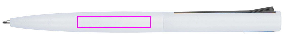 Semi-gel pen made of recycled aluminum WIEBKE