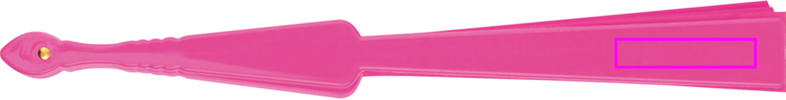Plastic fan SALOMEA