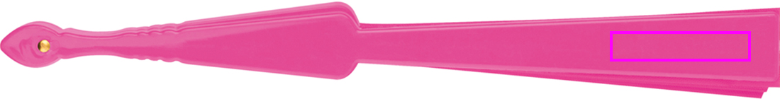 Plastic fan SALOMEA