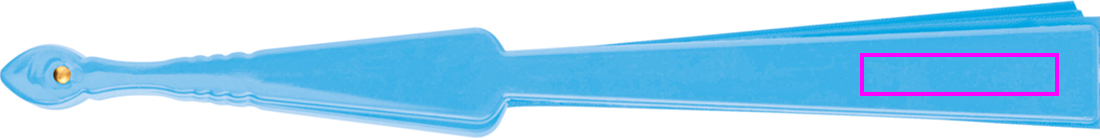 Plastic fan SALOMEA