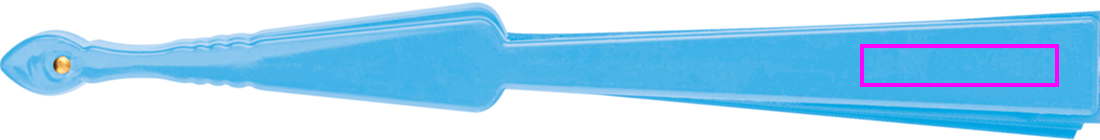 Plastic fan SALOMEA
