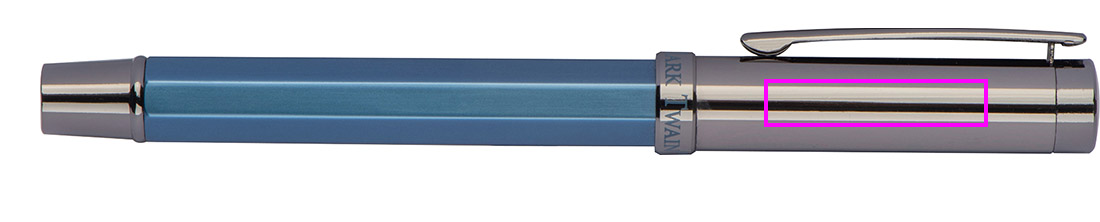 Writing set ballpen and rollerball pen Mark Twain CHRISTIAN
