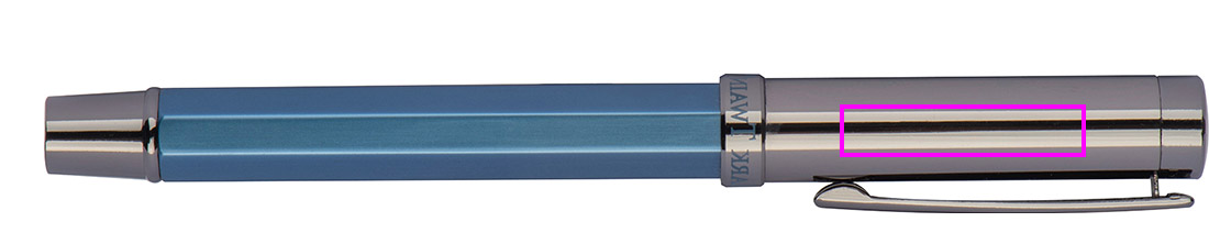 Writing set ballpen and rollerball pen Mark Twain CHRISTIAN