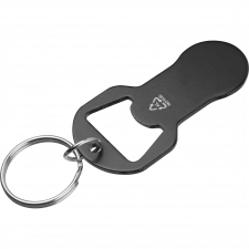 Keychain with bottle opener and shopping trolley token  OLIWIER