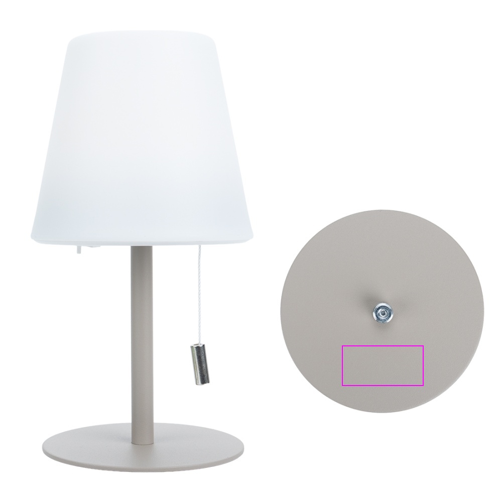 Color-changing lamp ALICIA