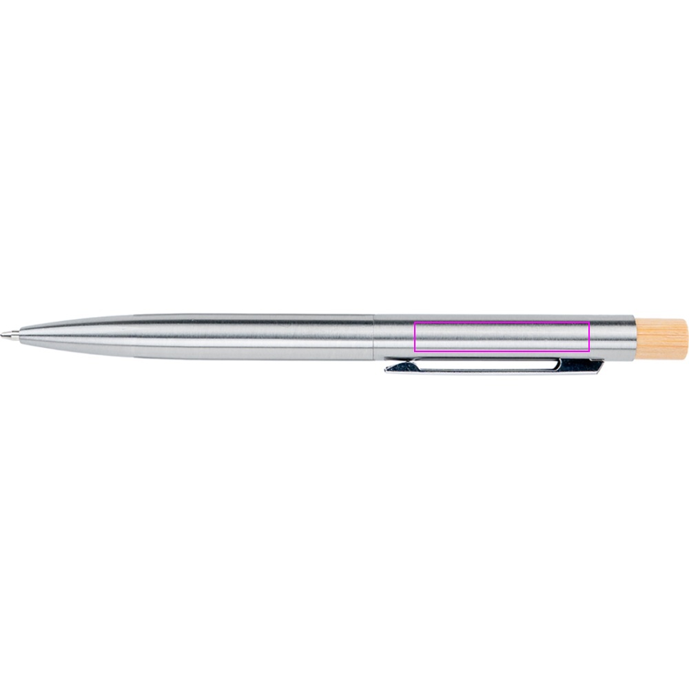 Recycled steel pen SAVANNAH