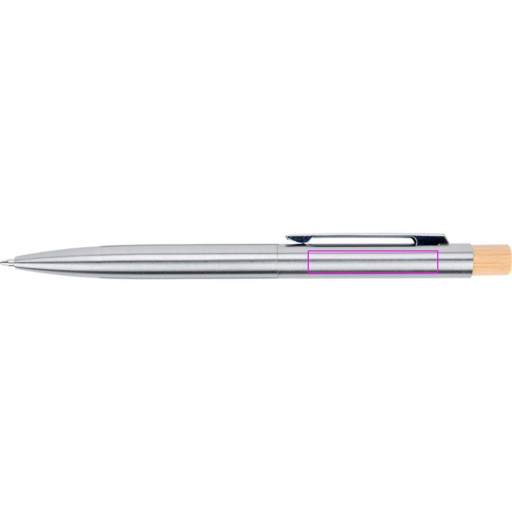 Recycled steel pen SAVANNAH