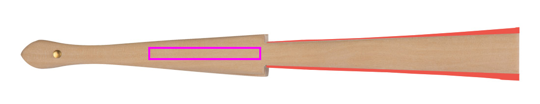 Foldable fan GERTA